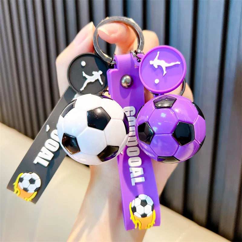 Football Keychain For Fan PVC Soft Glue Soccer Pendant Keychain Accessories Bag Decoration World Cup Souvenirs Key Chain Gifts – Car Accessories | MotorWorld Marketplace