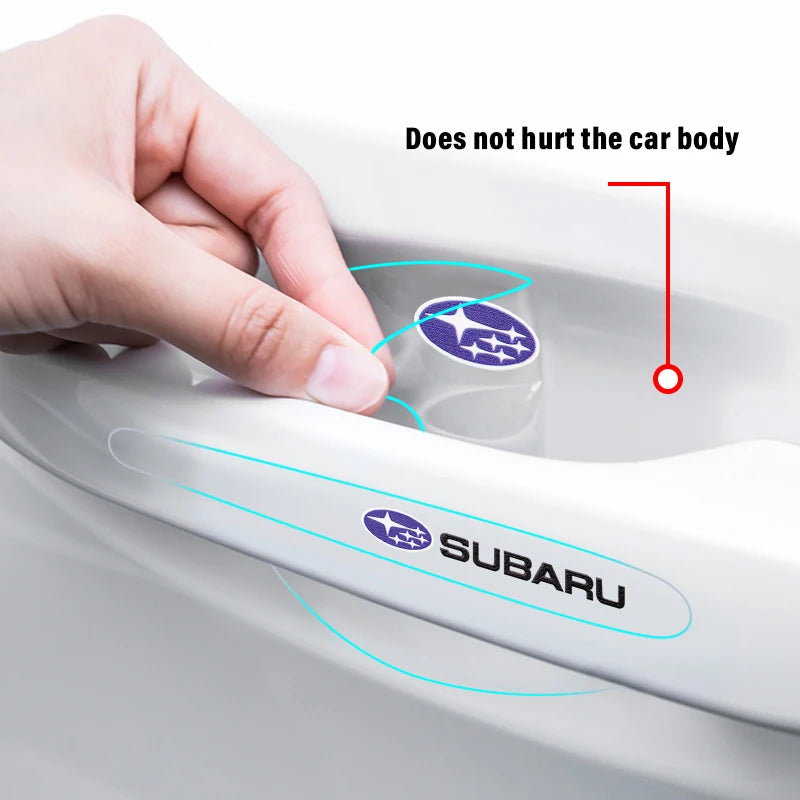 (NOT SOLD TO EUROPE) Subaru STI Door Bowl Handle Decal PVC Sticker Set – Car Accessories | MotorWorld Marketplace