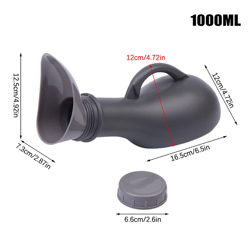 2000ML Spill-Proof Unisex Urinal Bottle – Portable, Durable 1000ml – Car Accessories | MotorWorld Marketplace