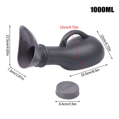 2000ML Spill-Proof Unisex Urinal Bottle – Portable, Durable 1000ml – Car Accessories | MotorWorld Marketplace