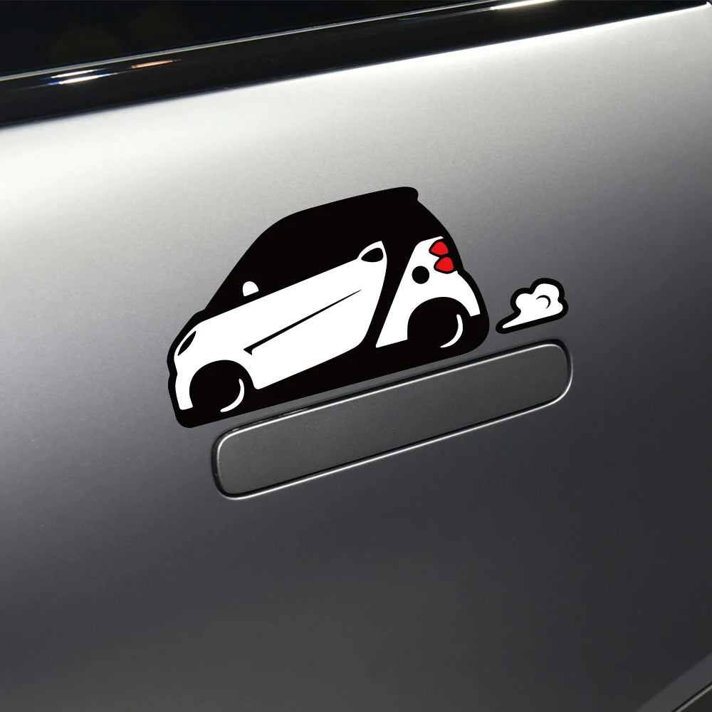 Racing Vinyl Decal Set for Smart Fortwo
