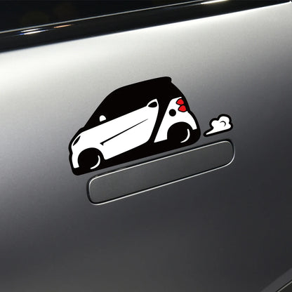 Racing Vinyl Decal Set for Smart Fortwo