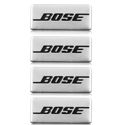 4pcs Aluminum Speaker Stickers 4pcs bose – Car Accessories | MotorWorld Marketplace