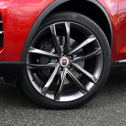 4pcs 60mm(2.4") Wheel Hub Caps Fit Fiat 500 Punto Stilo Bravo