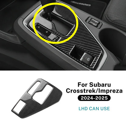 Real Carbon Fiber Gear Shift Panel Trim for 2024 Crosstrek/Impreza Type C Black – Car Accessories | MotorWorld Marketplace