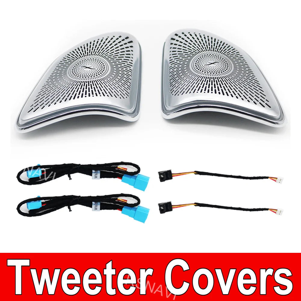 6pc Trim Set for Mercedes GLE/GLS W167 X167 2020-2024 A-Pillar Tweeters – Car Accessories | MotorWorld Marketplace