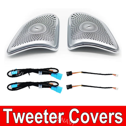 6pc Trim Set for Mercedes GLE/GLS W167 X167 2020-2024 A-Pillar Tweeters – Car Accessories | MotorWorld Marketplace