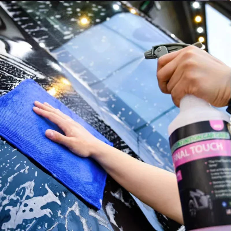 Chiffon d'argile magique bleu - Outil de nettoyage professionnel pour voiture