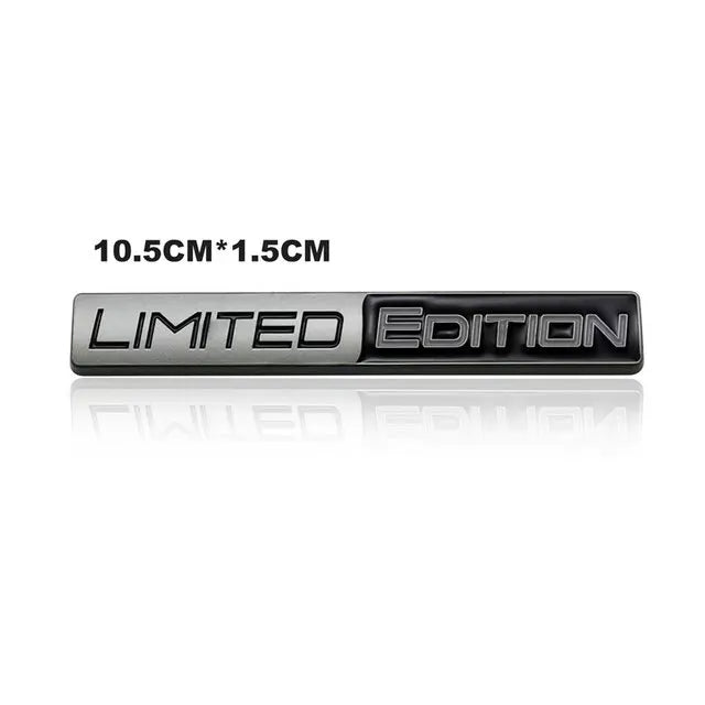 Universal Limited Edition Metal Emblem Badge