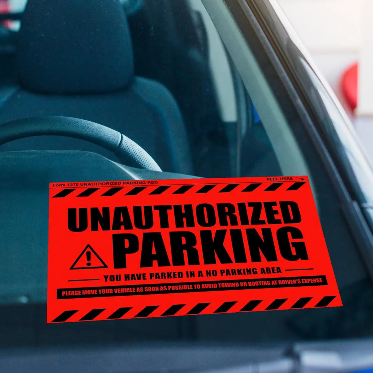 10Pcs 4x6" Hard-to-Remove Parking Violation Stickers Default Title – Car Accessories | MotorWorld Marketplace