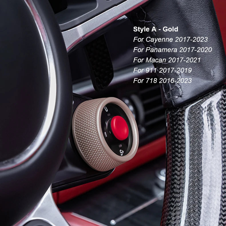 Multicolour SC Ejection Knob for Porsche 2016-2025