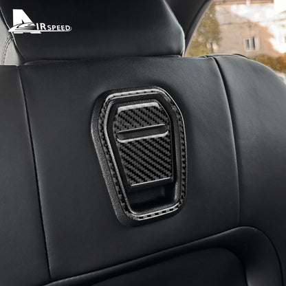 Real Carbon Fiber Seat Handle Trim for Mustang 2024-2027 – Car Accessories | MotorWorld Marketplace