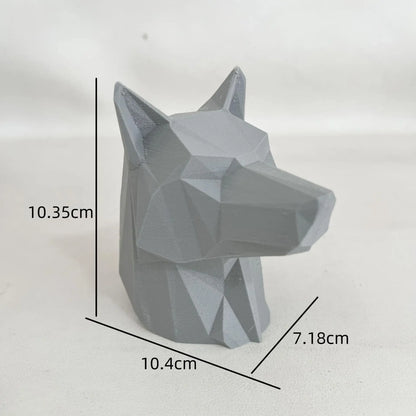 50mm Dog Head Tow Bar Ball Cover – Durable Black Cap wolf gray – Car Accessories | MotorWorld Marketplace