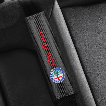 Leather Seat Belt Cover for Alfa Romeo