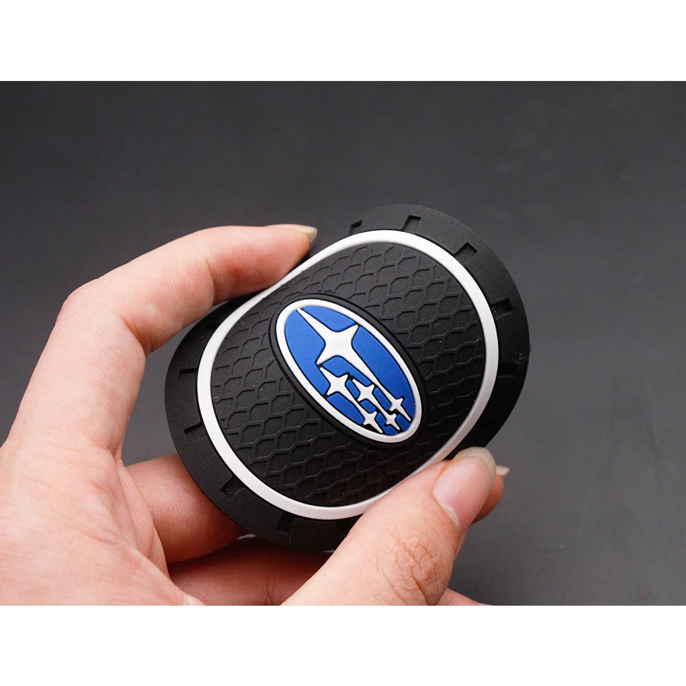 (NOT SOLD TO EUROPE) Premium Silicone Cup Holder Mat for Subaru | Anti-Noise – Car Accessories | MotorWorld Marketplace