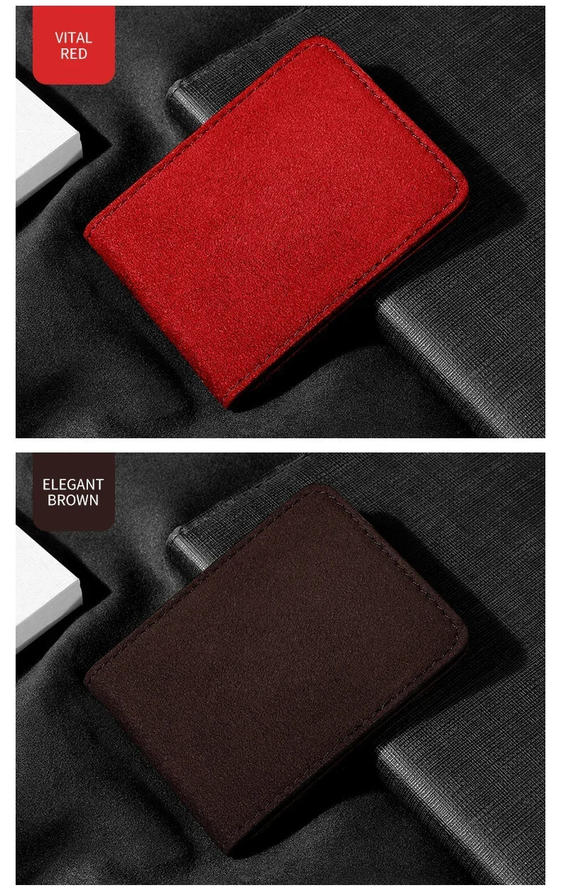 Premium Suede License Holder for Alfa Romeo Giulia & More