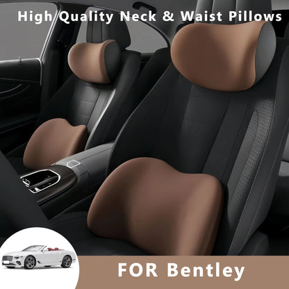 Bentley Bentayga PHEV Neck & Lumbar Support Cushion Set