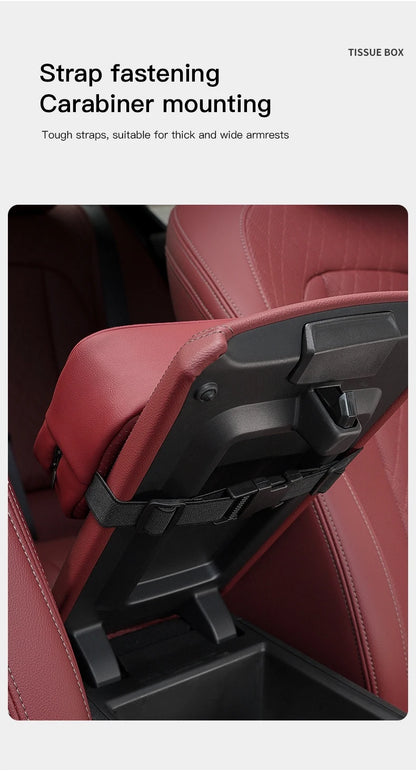 Hyundai Genesis N-LINE Armrest Tissue Box & Sunshade Kit