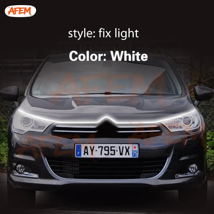 (NOT SOLD TO USA) Waterproof LED DRL Fog Light Strip 12V for Citroen C Series White – Car Accessories | MotorWorld Marketplace