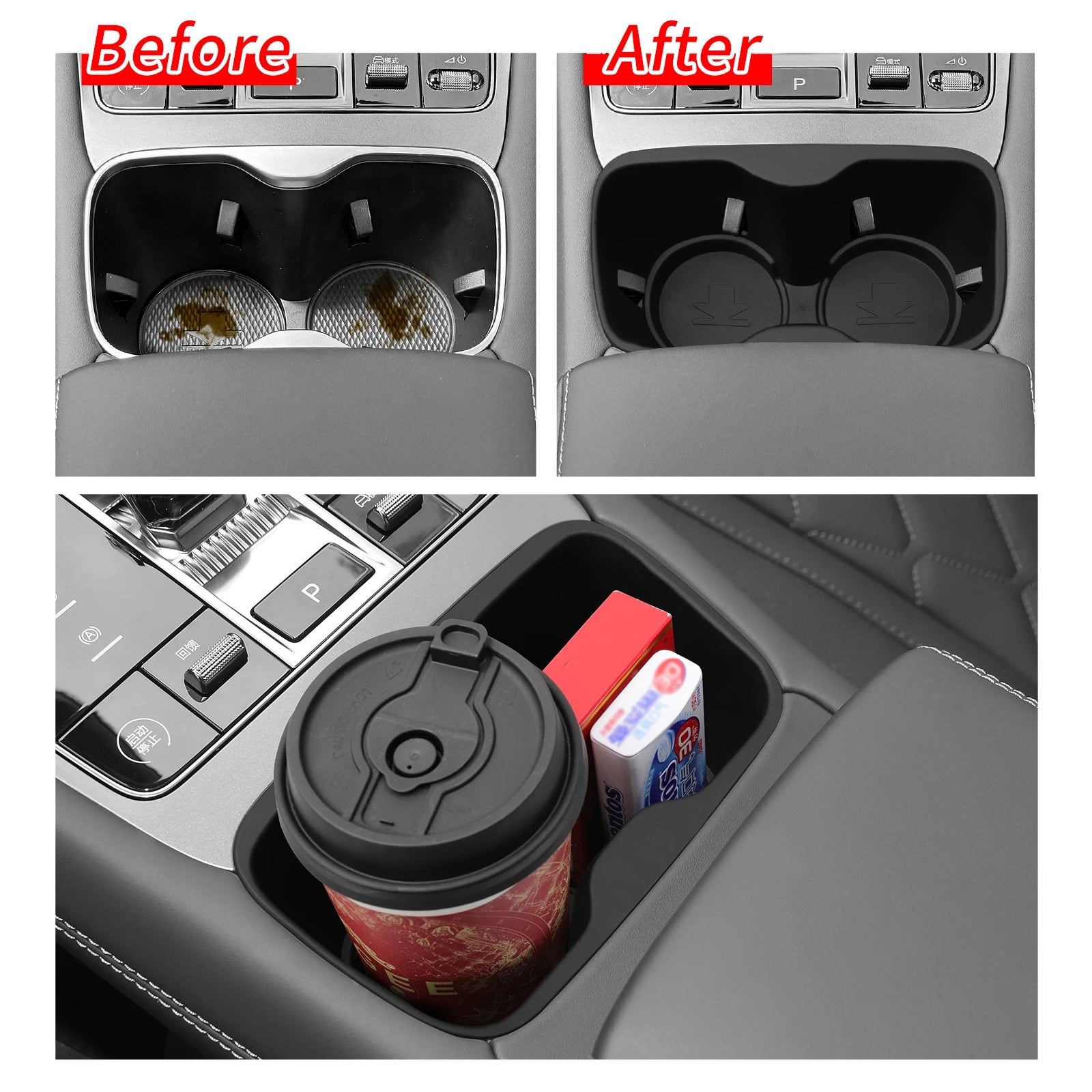Storage Tray for BYD Sealion 7 2024-2025 Armrest – Car Accessories | MotorWorld Marketplace