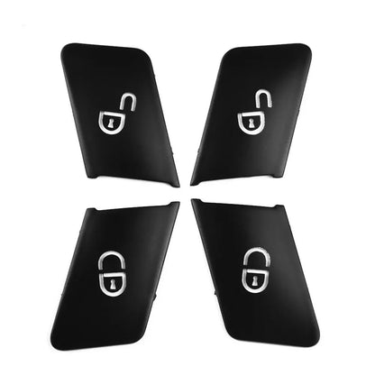 Mercedes W204/W212 Door Lock Switch Cover Set 4-Door