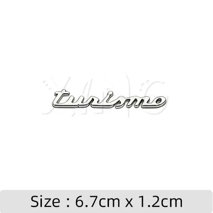 3D Metal Trunk Emblem for Abarth Competizione, Tunismo & Esseesse For Turismo Silver – Car Accessories | MotorWorld Marketplace