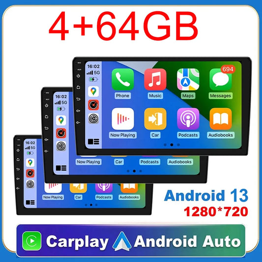 Universal 2 Din Android 13 Car Radio 7/9/10" 64G GPS BT – Car Accessories | MotorWorld Marketplace