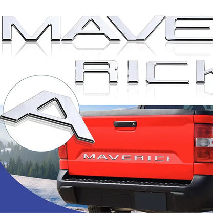Ford Maverick Tremor Rear Trunk English Letter Emblem Decal