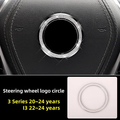 (NOT SOLD TO USA) BMW 3 Series/I3 20-24 Diamond AC Vent & Knob Trim Set Steering wheel ring China Mainland – Car Accessories | MotorWorld Marketplace