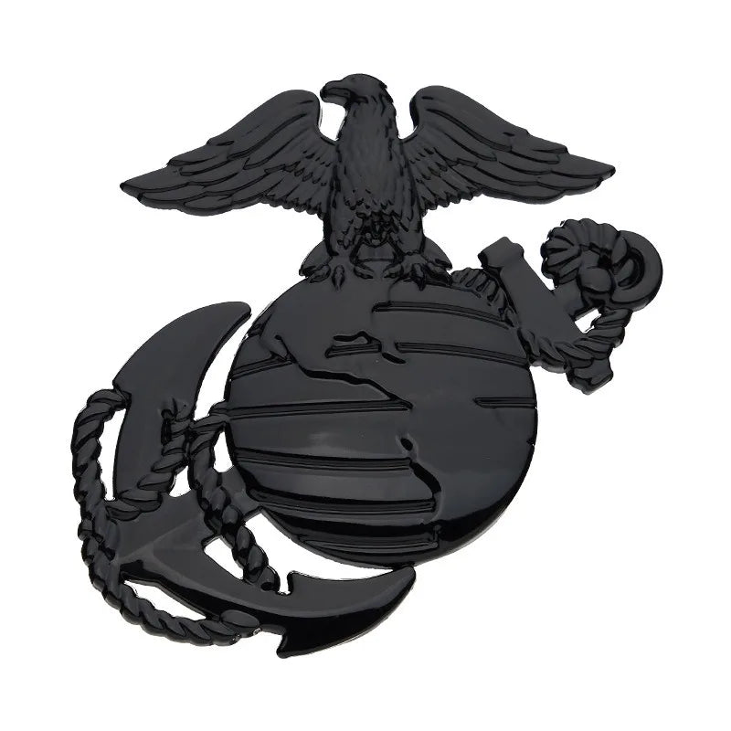 3D Metal Eagle Marine Corp Emblem – Rear/Side Car Sticker