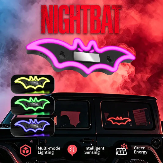Solar Bat LED Trunk Light – Wireless Halloween Car Decor – Car Accessories | MotorWorld Marketplace