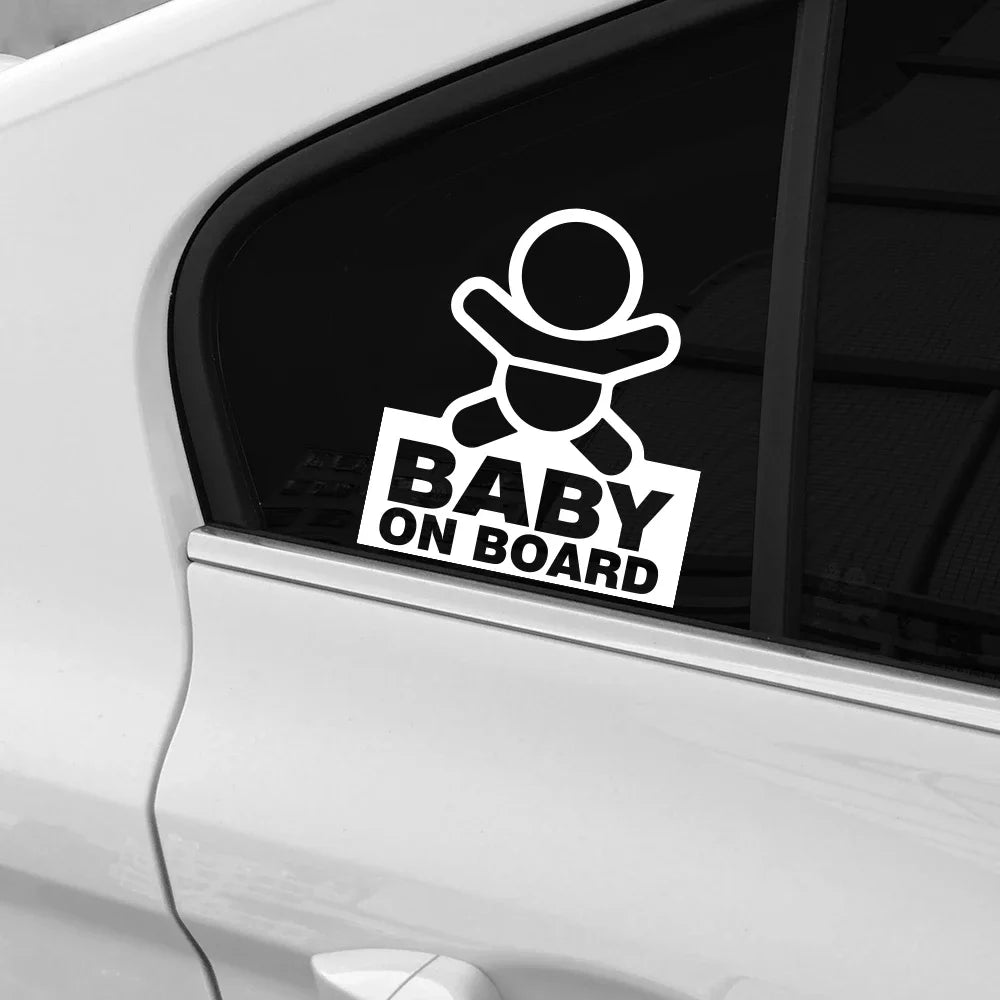 Baby on Board Safety Sticker – Durable Vinyl Car Decal Sign – Car Accessories | MotorWorld Marketplace
