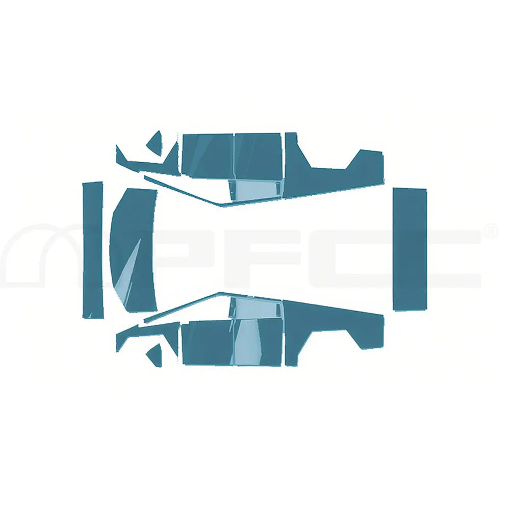 Tesla Cybertruck 2024 Pre-Cut Color Changing Vinyl Film Crystal Miami Blue – Car Accessories | MotorWorld Marketplace