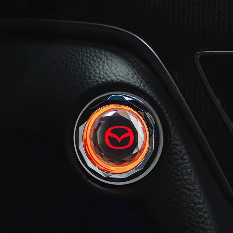 Mazda Crystal Start/Stop Button Cover