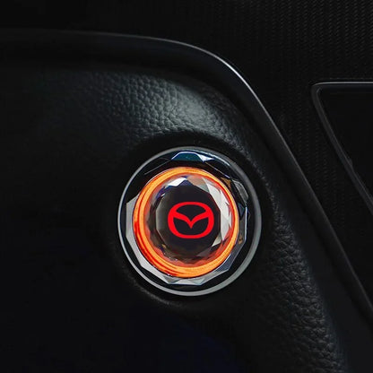 Mazda Crystal Start/Stop Button Cover