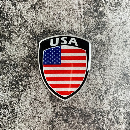 3D Reflective National Flag Sticker Motorcycle Parts Car Decal Korea France Russia Spain Brazil Chile ukraine British Italy USA USA – Car Accessories | MotorWorld Marketplace