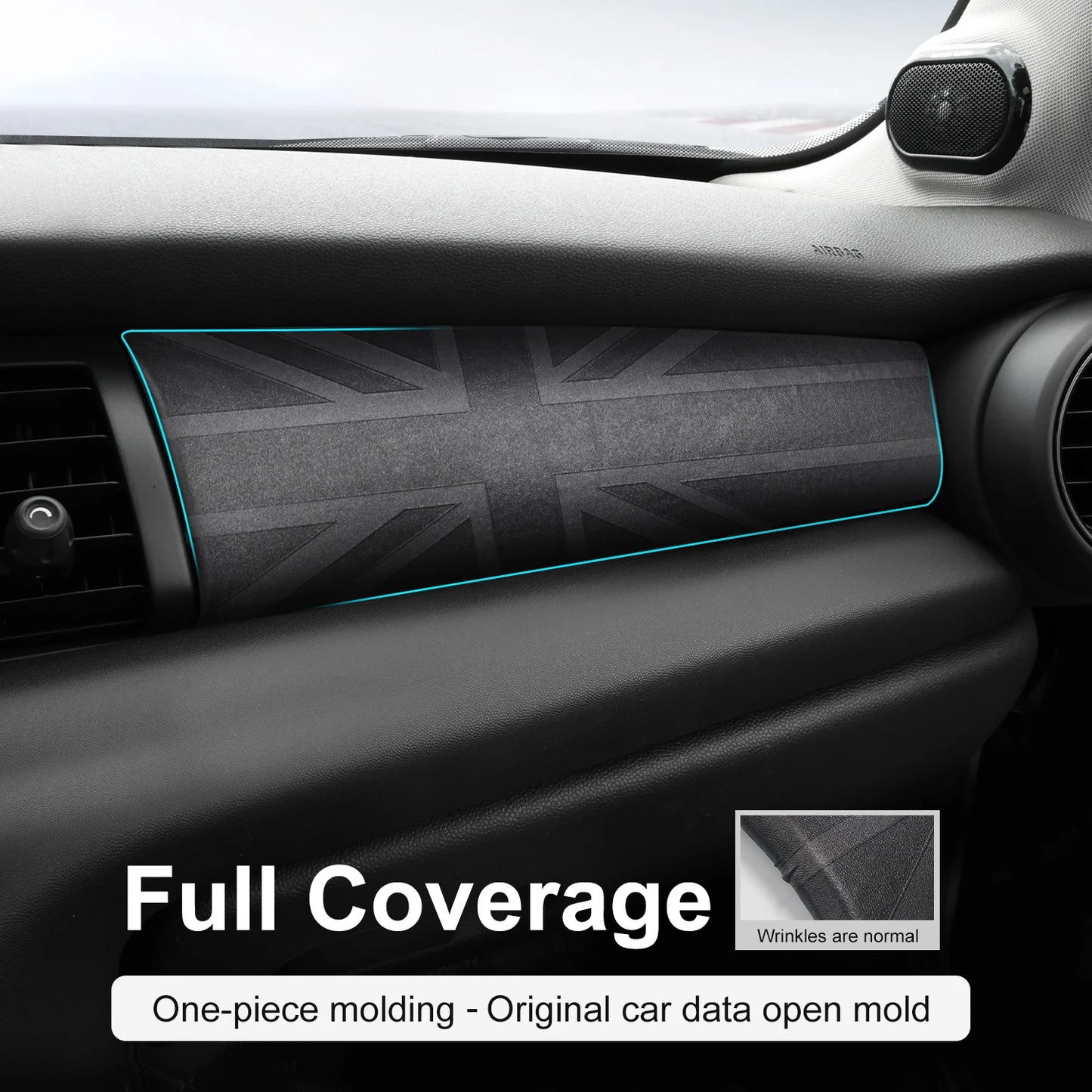 Premium ABS Leather Dashboard Shell for Mini F55/F56/F57 – Car Accessories | MotorWorld Marketplace