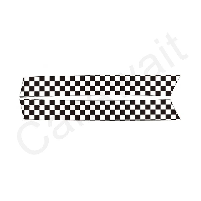 MINI Cooper F55-F67 Hood Grille Trim Vinyl Decal Overlay Checker – Car Accessories | MotorWorld Marketplace
