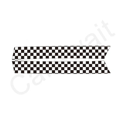 MINI Cooper F55-F67 Hood Grille Trim Vinyl Decal Overlay Checker – Car Accessories | MotorWorld Marketplace