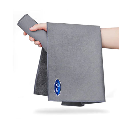 Premium Suede Leather Cleaning Cloth for Ford Models