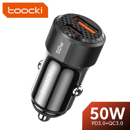 50W QC PD 3.0 USB-C Car Charger, Fast Charge 4.0 – Car Accessories | MotorWorld Marketplace