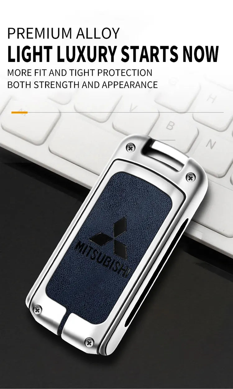 Premium Zinc Alloy Key Shell for Mitsubishi