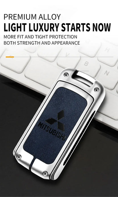 Premium Zinc Alloy Key Shell for Mitsubishi