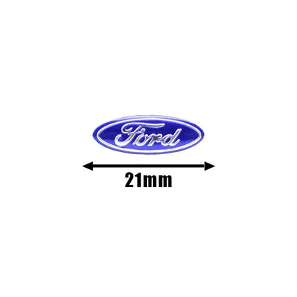 21mm (0.8") Ford Key Emblem Sticker Decal for Focus Mondeo Fiesta