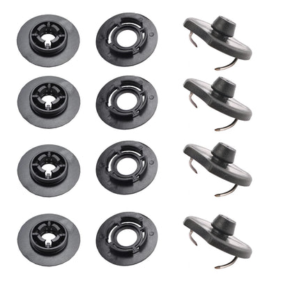 12x Audi Mat Clips Floor Retainer Kit A1-A8 Q3 Q5 TT OEM
