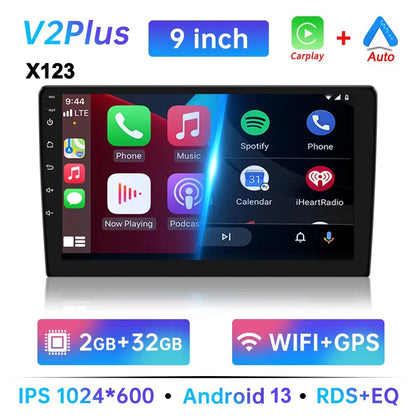 Universal 2 Din Android 13 Car Radio 7/9/10" 64G GPS BT 9-2G 32G CarPlay China Mainland – Car Accessories | MotorWorld Marketplace