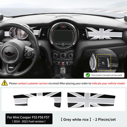 Premium ABS Leather Dashboard Shell for Mini F55/F56/F57 Grey white rice – Car Accessories | MotorWorld Marketplace