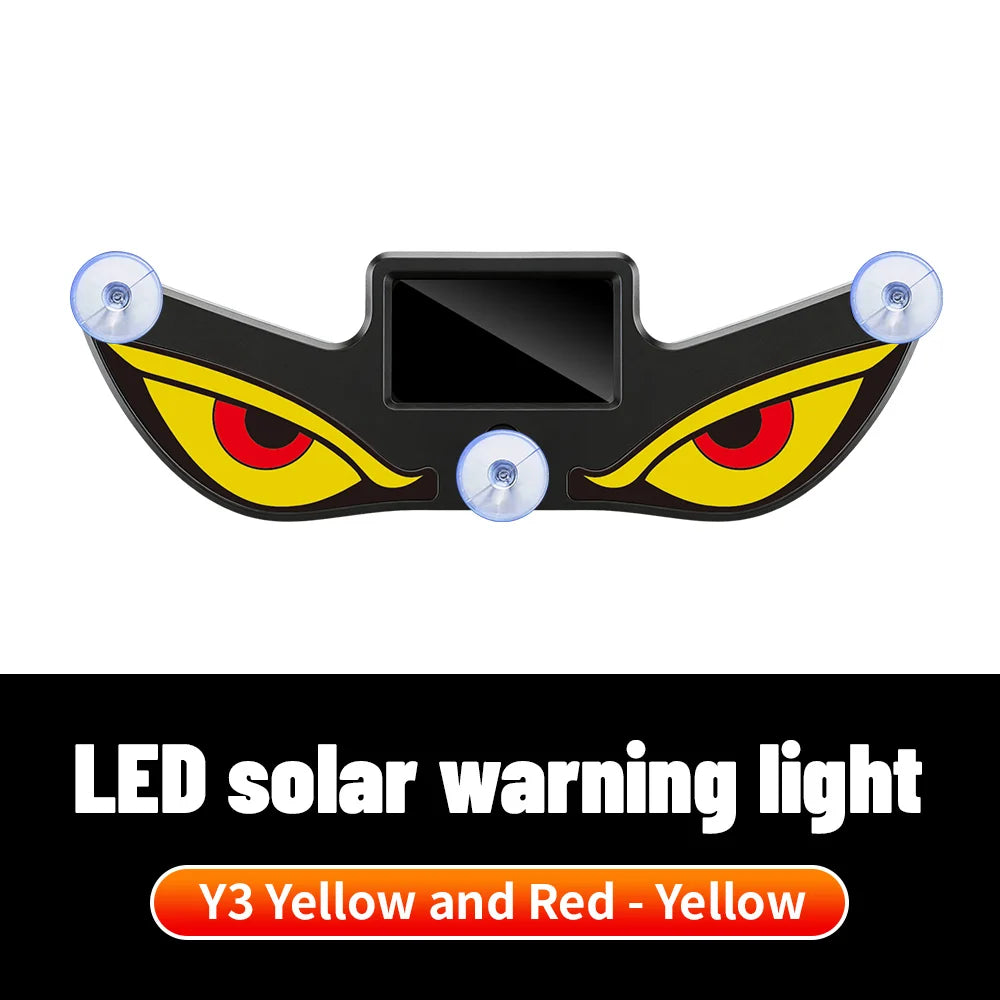 (NOT SOLD TO USA) Monster Eye Solar Antenna Demon Light – Universal Roof Decor Y3 – Car Accessories | MotorWorld Marketplace
