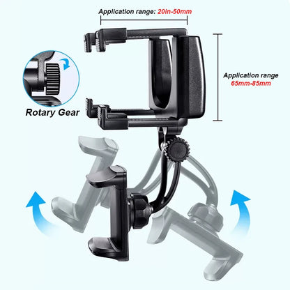 Support de téléphone pour rétroviseur SEAMETAL — Montage stable à 360°