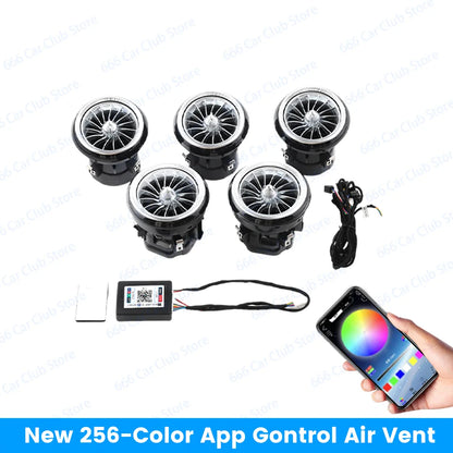 12-Color LED Turbo Vent Lights For Mercedes W117 W176 W156 EQS 256 Color Vent China Mainland – Car Accessories | MotorWorld Marketplace